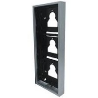 COMELIT UT9173B Surface-Mounted Housing with 3 Ultra Modules Black
