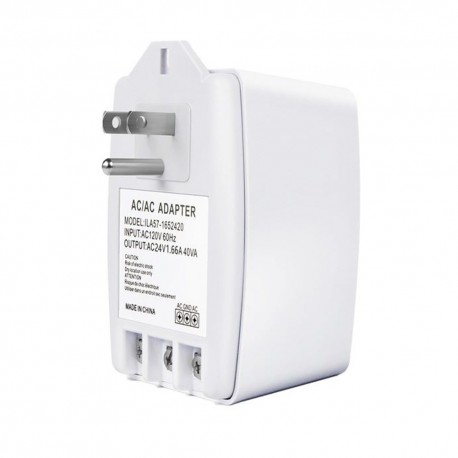 AC 24V, 40VA, UL Listed AC 110V Plug Adapter CP-2440
