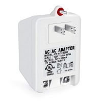 AC 24V, 40VA, UL Listed AC 110V Plug Adapter CP-2420