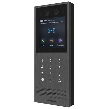 Akuvox IP Touchscreen Smart Door Intercom with Face Recognition X915K